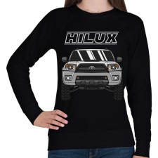 PRINTFASHION HILUX - Női pulóver - Fekete női pulóver, kardigán