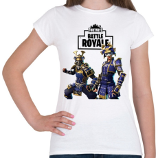 PRINTFASHION Hime& Musha Fortnite - Női póló - Fehér