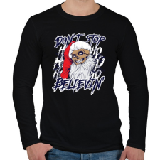 PRINTFASHION Hinni benne - Férfi hosszú ujjú póló - Fekete férfi póló