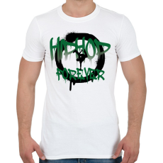 PRINTFASHION Hiphop forever - Férfi póló - Fehér