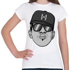 PRINTFASHION HipHop - Női póló - Fehér