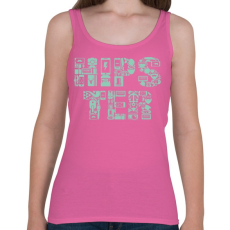 PRINTFASHION HIPSTER - Női atléta - Rózsaszín