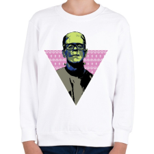 PRINTFASHION Hipszter gyár - Gyerek pulóver - Fehér gyerek pulóver, kardigán