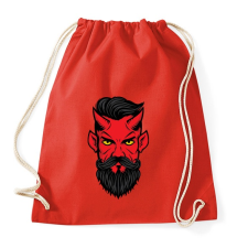 PRINTFASHION Hipszter sátán - Sportzsák, Tornazsák - Piros tornazsák