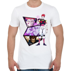 PRINTFASHION Hisoka - Hunter x Hunter - Férfi póló - Fehér