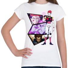 PRINTFASHION Hisoka - Hunter x Hunter - Női póló - Fehér női póló