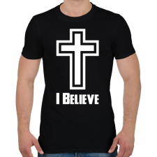 PRINTFASHION Hiszek - Férfi póló - Fekete férfi póló