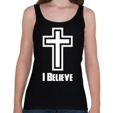 PRINTFASHION Hiszek - Női atléta - Fekete női trikó