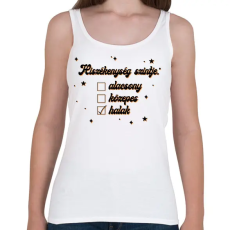 PRINTFASHION Hiszékenység szintje - Női atléta - Fehér