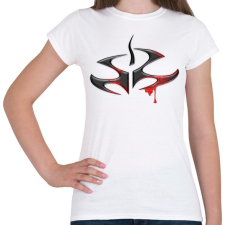 PRINTFASHION Hitman Logo - Női póló - Fehér női póló