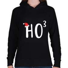 PRINTFASHION HO3 - Női kapucnis pulóver - Fekete női pulóver, kardigán