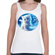 PRINTFASHION Hócica - Női atléta - Fehér