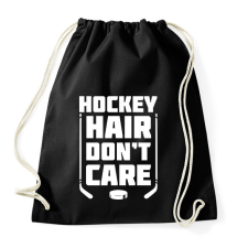 PRINTFASHION Hockey hair - Sportzsák, Tornazsák - Fekete tornazsák