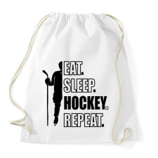 PRINTFASHION Hockey, repeat - Sportzsák, Tornazsák - Fehér tornazsák