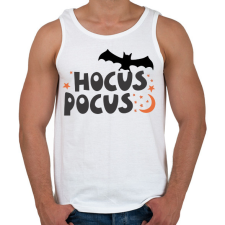 PRINTFASHION Hocus pocus - Férfi atléta - Fehér atléta, trikó