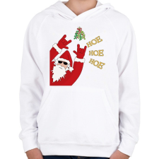 PRINTFASHION Hoe hoe hoee - Gyerek kapucnis pulóver - Fehér gyerek pulóver, kardigán