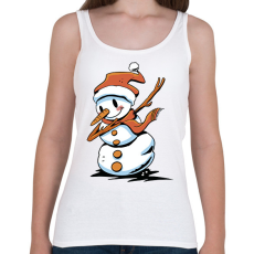 PRINTFASHION Hóember dab - Női atléta - Fehér