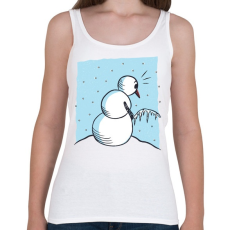 PRINTFASHION Hóember - Női atléta - Fehér