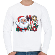 PRINTFASHION HOHOHO 1 - Férfi pulóver - Fehér férfi pulóver, kardigán