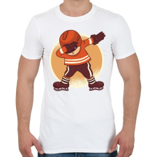 PRINTFASHION Hokis dab - Férfi póló - Fehér férfi póló