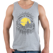 PRINTFASHION Holdfény  - Férfi atléta - Sport szürke atléta, trikó