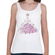 PRINTFASHION Hölgy - Női atléta - Fehér