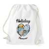 PRINTFASHION Holiday forever - Nyaralás - Sportzsák, Tornazsák - Fehér