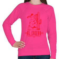 PRINTFASHION Holló - Női pulóver - Fukszia női pulóver, kardigán