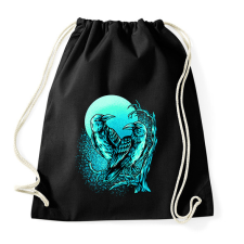 PRINTFASHION Holló  - Sportzsák, Tornazsák - Fekete tornazsák