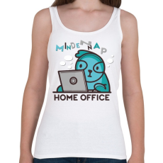 PRINTFASHION HOME OFFICE MINDEN NAP - Női atléta - Fehér