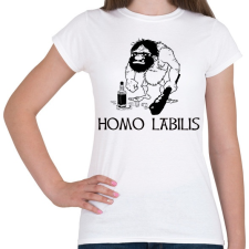 PRINTFASHION homo labilis - Női póló - Fehér női póló