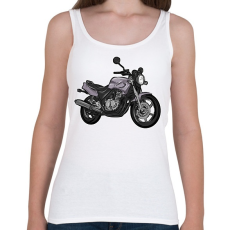 PRINTFASHION Honda Cb 500 y pc32szürke - Női atléta - Fehér