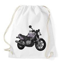 PRINTFASHION Honda Cb 500 y pc32szürke - Sportzsák, Tornazsák - Fehér tornazsák