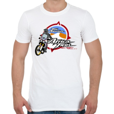 PRINTFASHION Honda Dakar - Férfi póló - Fehér férfi póló