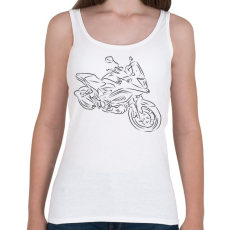 PRINTFASHION honda vfr4 - Női atléta - Fehér