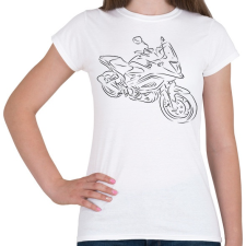 PRINTFASHION honda vfr4 - Női póló - Fehér női póló