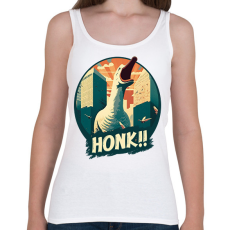 PRINTFASHION Honk! - Női atléta - Fehér