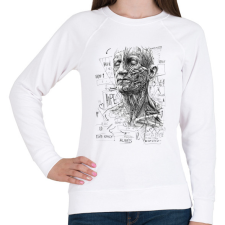 PRINTFASHION ,,Hope,,  - Női pulóver - Fehér női pulóver, kardigán