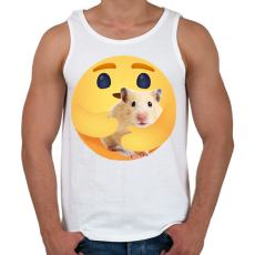 PRINTFASHION Hörcsög - Férfi atléta - Fehér