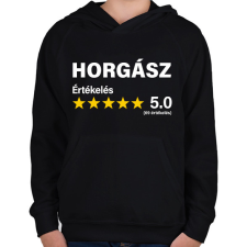 PRINTFASHION Horgász Értékelés ***** 5.0 (69 értékelés) - Gyerek kapucnis pulóver - Fekete gyerek pulóver, kardigán