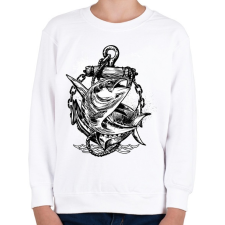 PRINTFASHION Horgászat - Gyerek pulóver - Fehér gyerek pulóver, kardigán