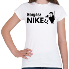 PRINTFASHION HORGÁSZNI KELL - Női póló - Fehér női póló