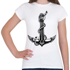 PRINTFASHION Horgony  - Női póló - Fehér női póló