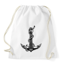 PRINTFASHION Horgony  - Sportzsák, Tornazsák - Fehér tornazsák