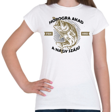 PRINTFASHION Horogra vele - Női póló - Fehér