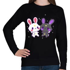 PRINTFASHION Horoszkóp-IKREK - Női pulóver - Fekete