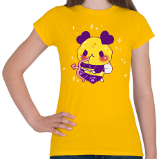 PRINTFASHION Horoszkóp-NYILAS - Női póló - Sárga
