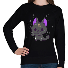 PRINTFASHION horoszkóp-SKORPIÓ - Női pulóver - Fekete női pulóver, kardigán