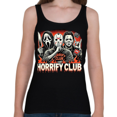 PRINTFASHION Horrify Club - Női atléta - Fekete
