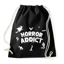 PRINTFASHION Horror addict - Sportzsák, Tornazsák - Fekete tornazsák
